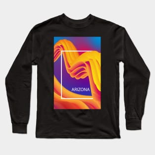 Abstract background. Long Sleeve T-Shirt